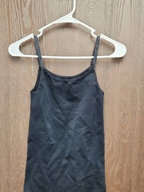 Shapermint Black Slim Camisole with Adjustable Straps
